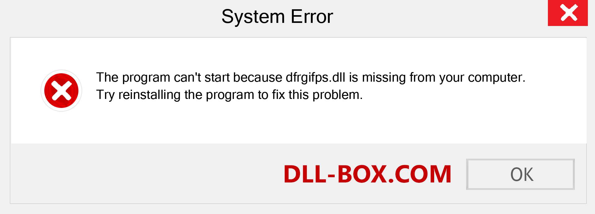  dfrgifps.dll file is missing?. Download for Windows 7, 8, 10 - Fix  dfrgifps dll Missing Error on Windows, photos, images
